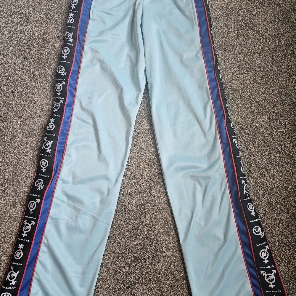 dolls kill track pants Gender Spectrum Breakaway Pants Small